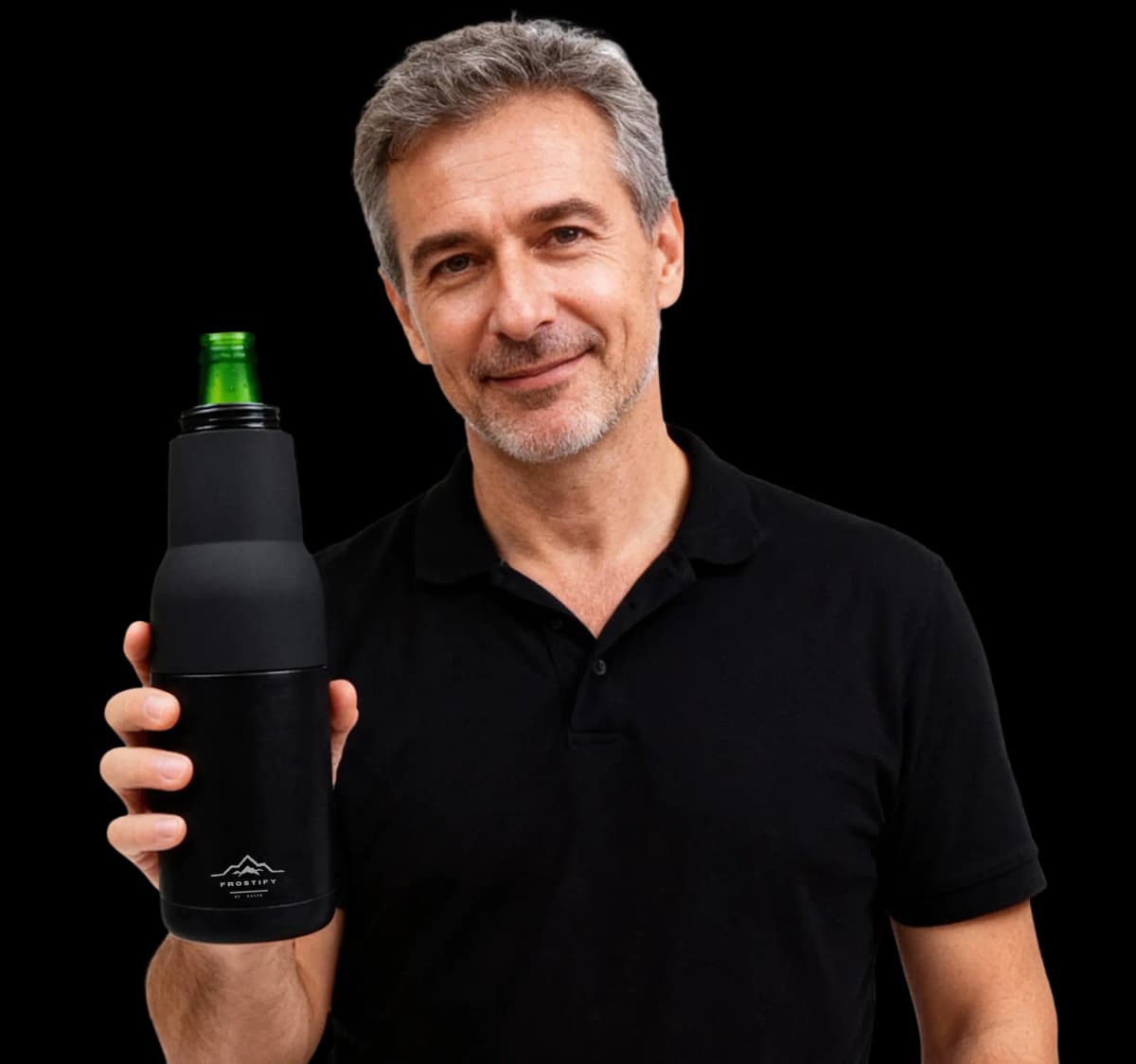 Person holding Frostify cooler